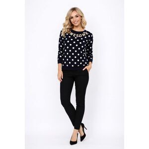 Awesome Sweater Rue21 Sweatshirt Shirt Top Polka Dots Women's WOMAN'S Small